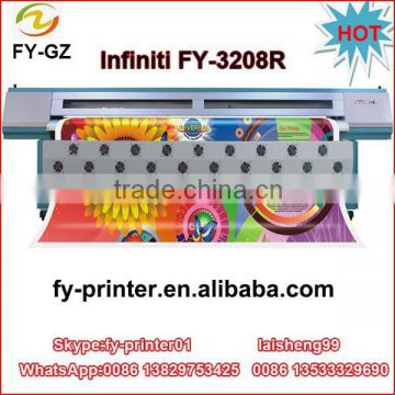3.2m large format solvent printer challenger fy 3208h machinery for outdoor inkjet printing to sale