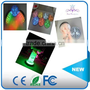 Made in china festival items Wireless wedding party favor round led remote control home designs