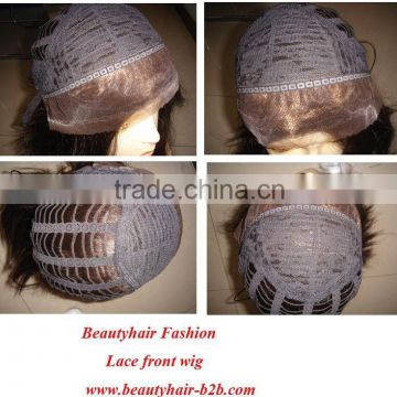 Human hair wig with Lace front