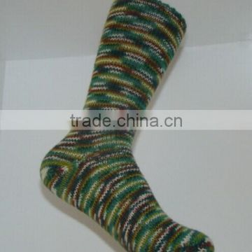 classic sock yarn wool nylon blended hand knitting yarn