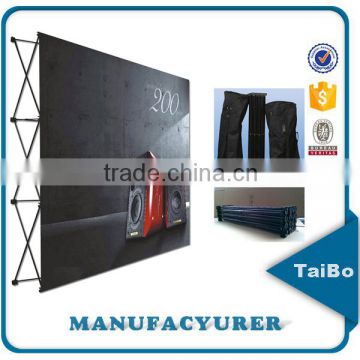 Trade show pop up portable exhibition booth for advertising