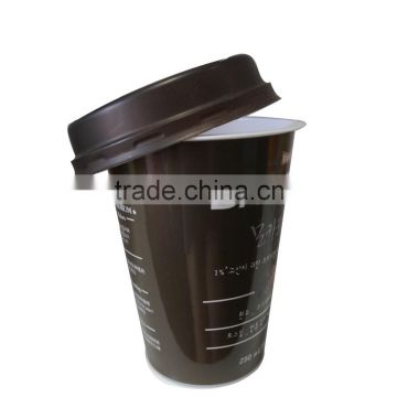 12oz/16oz/20oz disposable hot drink coffee paper cup with lid