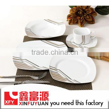 Trustworthy china supplier Hotel Dinner Set Ceramic Tableware