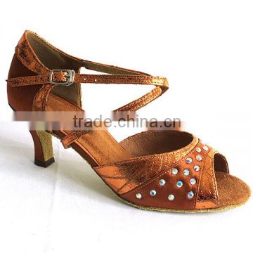 2.2 inch heel low-end women & girls comfortable latin shoes 3 colors 4 styles cheapest from factory directly