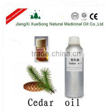 High quality 100% Pure Cedar Wood Essential Oil by Steam Extraction