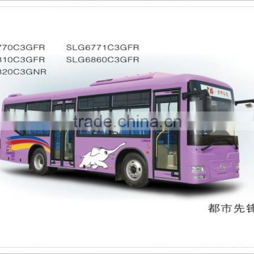 Shaolin 8.6meters city bus/tour coach bus for sale
