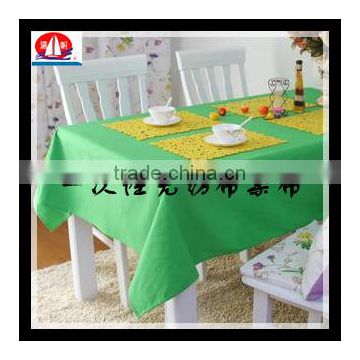 Environmental protection non woven table cover made in china zhejiang quzhou