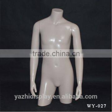 Realistic boys child torso mannequin for window display