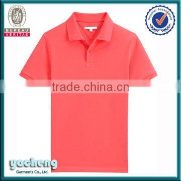 Men latest 100% cotton plain short sleeves bulk polo shirts