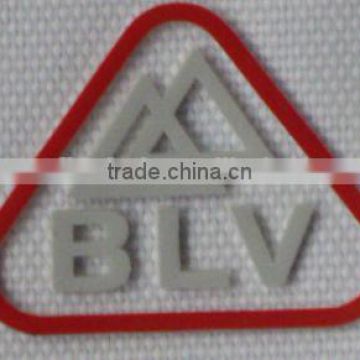 customized 3D heat transfer label / silicone heat transfer label for garments