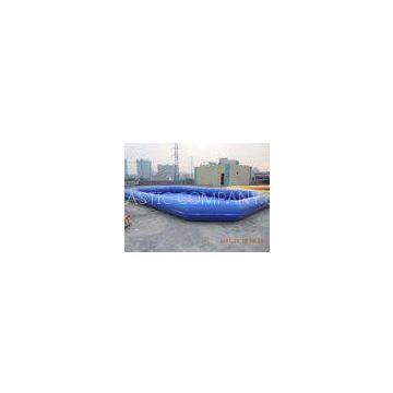 Amusement PVC tarpaulin Inflatable water pool 0.6mm - 0.9mm for Summer Aqua Theme Park