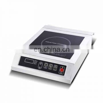 Induction cooker with gas stove for cooking