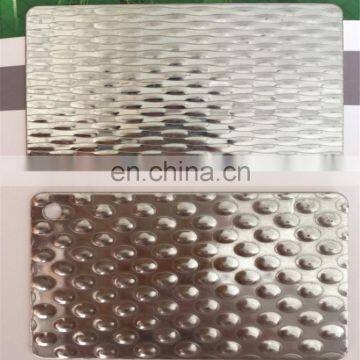 aisi304 aisi304H stainless steel SS checker plate price per kg