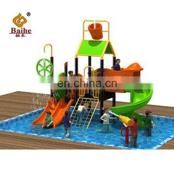 children pool park plastic kids water slide equipments outdoor playground swimming pool tube plastic slide