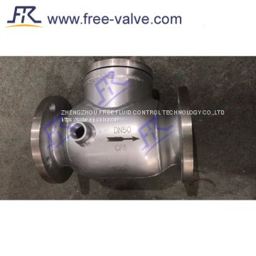 Jacket Heat Preservation Stainless Steel swing check valve