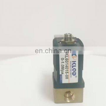 Ningbo Kailing direct acting solenoid valve KL6014 015 08 with a flow aperture of 1.5mm