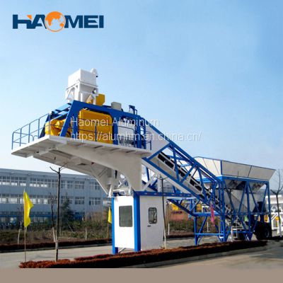 YHZS35 Mobile Concrete Batching Plant for Sale