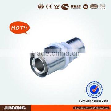 Aluminum Plastic Pipes press fittings reducing strait joiner