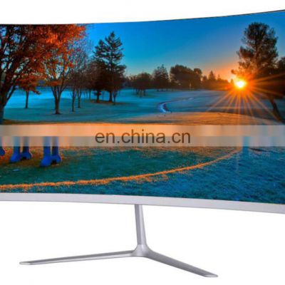 24inch Curved Gaming Monitor FULL HD 1080P Desktop Monitor LED Wide Screen Display 1920x1080 HDMI 75HZ