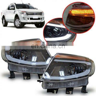 GELING High Durable Waterproof Auto Turn Signal Lights For Ford Ranger T6 Pickup 2012-2015 LED Auto Lights