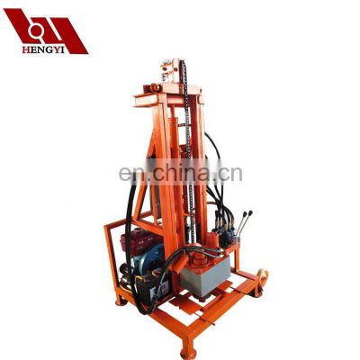 Hot sale in Africa 100m water well drilling rig/ tractor mounted water well drilling rig/ hand water well drilling equipment