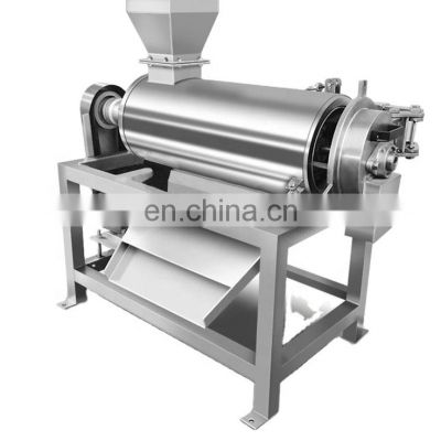 MS Double Helix Squeeze Tomato Paste Cold Press Tomato Juicer Machine Industrial Machine For Fruit Pulp Commercial Mango Beater