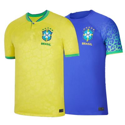 2022 Qatar World Cup football jersey Brazil home and away Neymar 10# customized jersey
