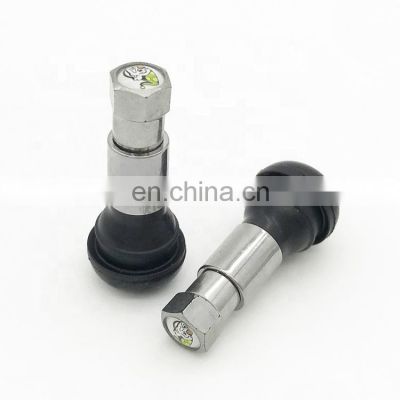 Automobile parts Manufacturer In Stock Chrome Sleeve Tubeless Tire Valve TR413C TR414C