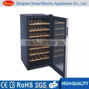 34 Bottles Red Wine Display Cabinet with Compressor