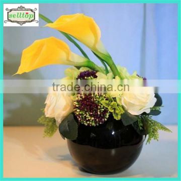 Hot sell 63cm real touch calla flower of life silicone