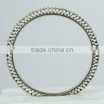 Precious !! Oxidized Silver 925 Sterling Silver Bangles, Silver Jewelry, Handmade Silver Jewelry