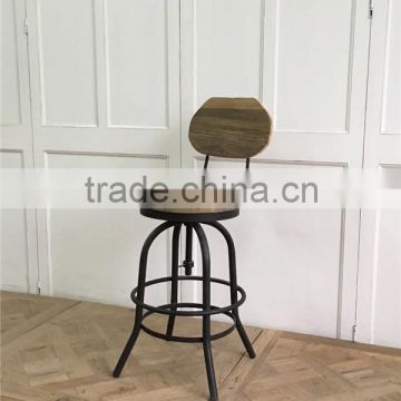 vintage metal high chair/bar chair