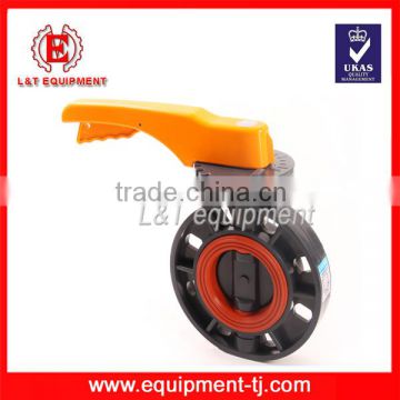 PVC Lever Type Butterfly Valves