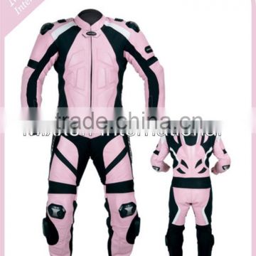 leather motor bike suit/ safety suit