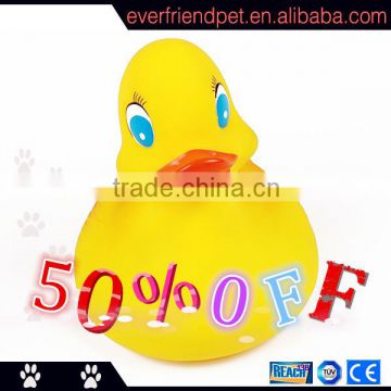 China Wholesale Everfriendpet Colorful Duck Toy for Dog and Cat