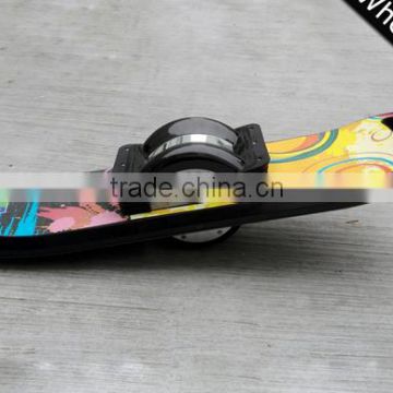 2016 hottest selling single wheel Self balancing hoverboard with single wheel and led lights