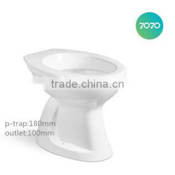 cheap chao zhou Washdown two piece P-trap toilets for sale z14