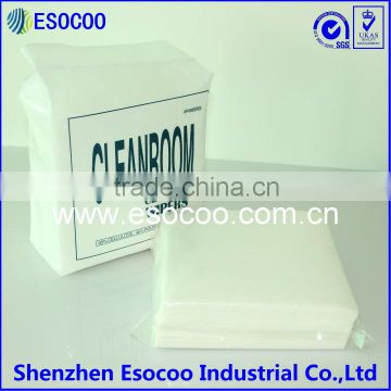 cleanroom polyester wiper for workshop area
