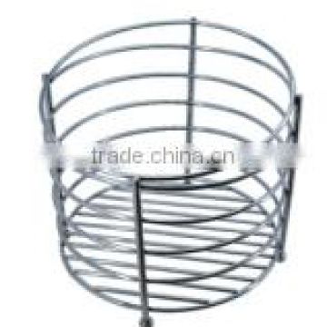 towel guest romm stainless steel towel basket/buckets dushbin/round shape towel trash can/Dirty clothes basket