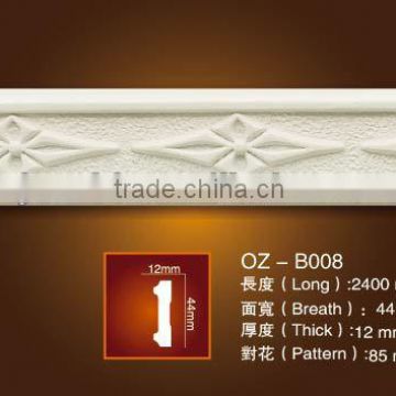 PU Carved panel moulding / cornice/Home&Interior decoration