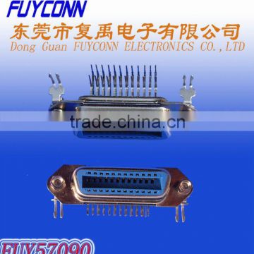 Micro Ribbon PCB Female Connectors with Spring Approvaled ULE346172