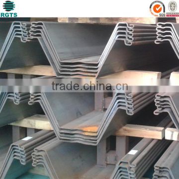 EN & JIS standard Steel Sheet Pile, U type steel sheet pile