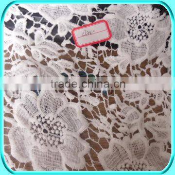 EMBROIDERED LACE FABRIC