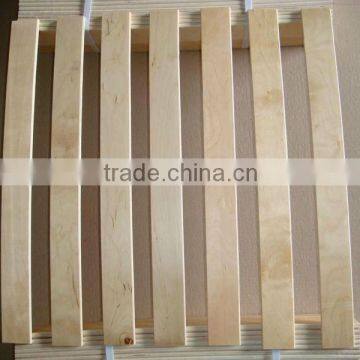 poplar birch wooden bed slats E0 E1Grade wooden bed slats FSC CARB Certification