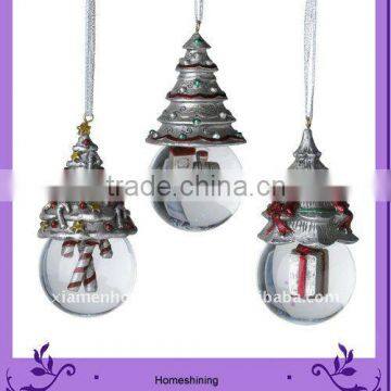 35MM hanging christmas tree snow globe