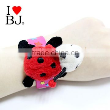 Hot Sale Customized plush Toys Ladybug Wristband