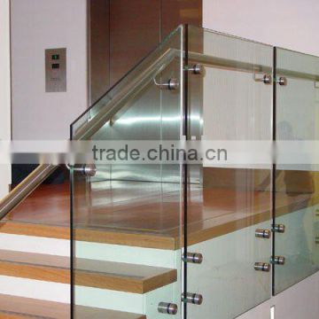 glass stair railings