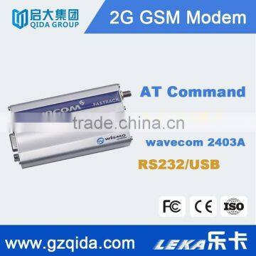 cheap gsm gprs sms modem with V8 module- Qida GU81 industrial gsm modem for oil gas station