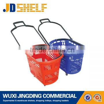 durable plastic four wheel folding cart manufacture