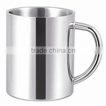 double wall stainless steel coffee mug